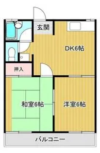 ライムライトA【1階】の間取り