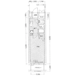 セレッソコート京都御所西【8階】の間取り