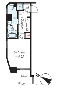 エクセリア練馬【306号室号室】の間取り