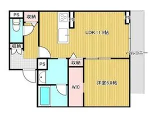 リッツ・リン【2階】の間取り