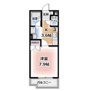 セレーノY【1階】の間取り