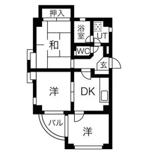 ハイツベナス【2階】の間取り