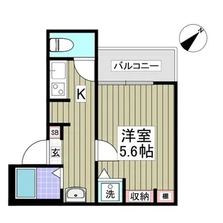 ラフィネ【3階】の間取り