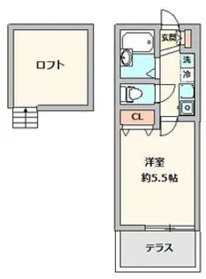 シティコート【1階】の間取り