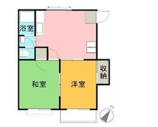 メゾングランドール【2階】の間取り