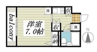 メゾン・ド・シャトー【321号室】の間取り