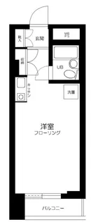 ロジマン武蔵小山【5階】の間取り