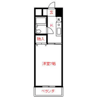 エトワール101【306号室】の間取り
