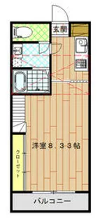 ル・モンド【2階】の間取り