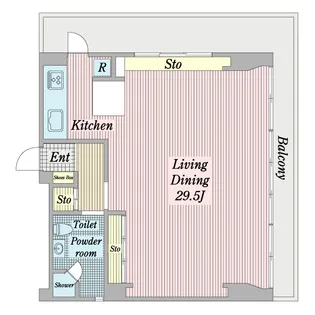 コントレールヒル【0202号室】の間取り