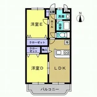 Y.M.Hayashi【2階】の間取り