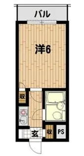 メゾン綱島高田町【3階】の間取り