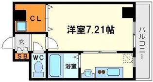 ラ・フォンテ十三【2階】の間取り