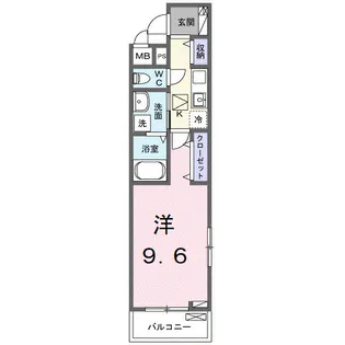 スプレンドーレ【1階】の間取り