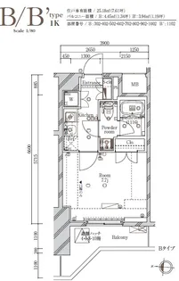 SYFORME IRIYA【6階】の間取り