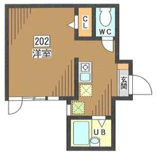 ビラ・リヴェールスクエア豊町【2階】の間取り