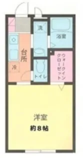 クロノス古淵North【1階】の間取り