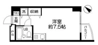 ハイホーム流山【5階】の間取り
