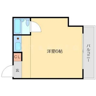 相川有明ハイツ【6階】の間取り