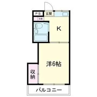 グリーンハイム多摩【205号室】の間取り