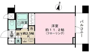 ダイナシティ湘南台【603号室号室】の間取り