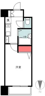 エイペックス京都新京極Ⅰ【2階】の間取り