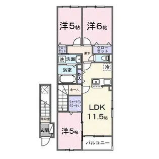 リヒト S【2階】の間取り
