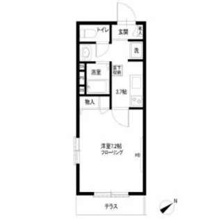 adagio【1階】の間取り