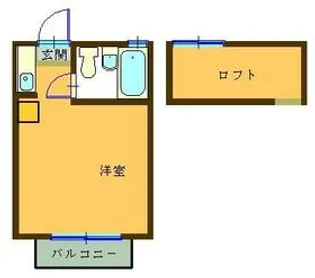 モアクレスト【1階】の間取り