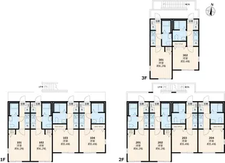 岩井テラス【101号室】の間取り