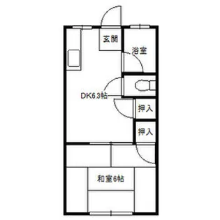 太田荘【103号室】の間取り