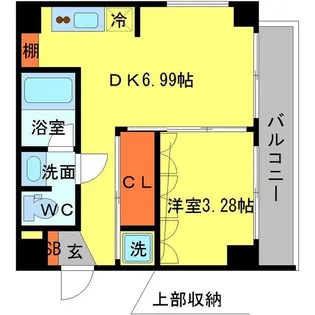 LEGIAN【3階】の間取り