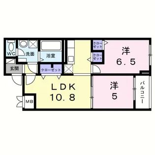 ヒカルサ岸和田畑町【3階】の間取り