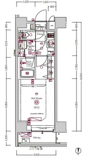 GENOVIA亀戸Ⅴ【2階】の間取り