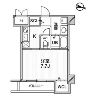 プレアデス千里山田【303号室】の間取り