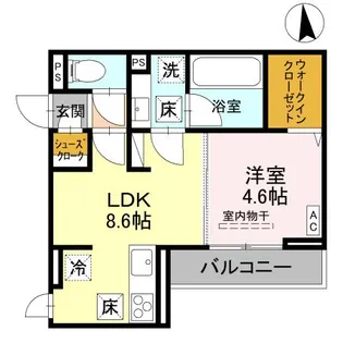 Verde【1階】の間取り