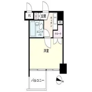 ベルメゾン二子【502号室】の間取り