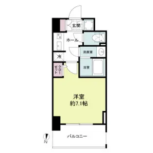 モンリベルテ箕面【7階】の間取り