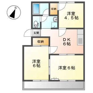 サニービラ【2階】の間取り