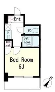 プラスパ鶴見【6階】の間取り