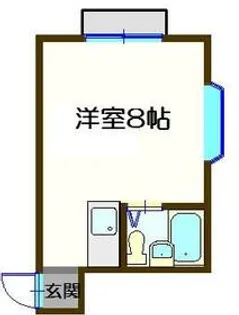 ベル・サンロード【302号室】の間取り