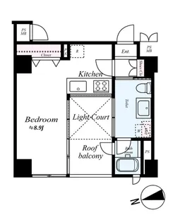 レックス目白プライムシティ【202号室号室】の間取り