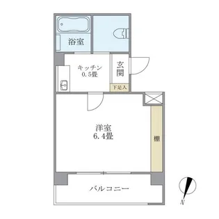 アミュール池上【2階】の間取り