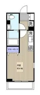 トーア・シティー零番館【2階】の間取り