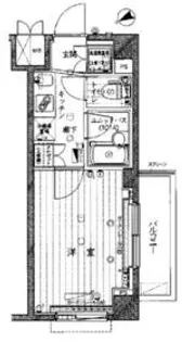 ルーブル品川南大井【2階】の間取り