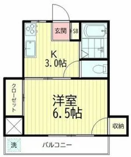 サンモリズ【2階】の間取り