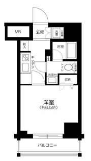 Le’a横濱鶴見中央【8階】の間取り
