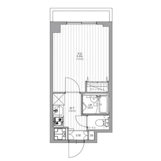 レジデンス横濱関内【8階】の間取り