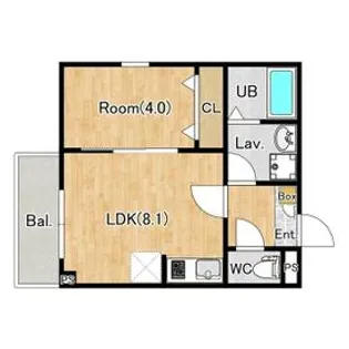 (仮称)ジーメゾン春日部道順川戸【201号室】の間取り