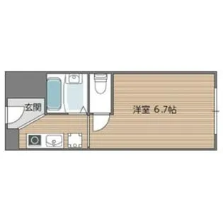 トリヴァンベール豊中【306号室】の間取り